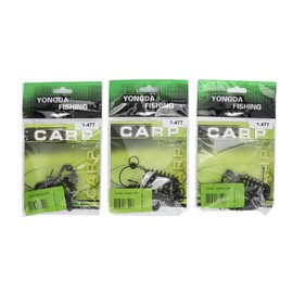 3 Hooks Fishing Bait Cage, 3 Pieces/Set Artificial Bait Fish Trap Basket Fishing Feeder Device for Sea Fishing Sea (30 g)
