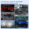 Nilight 24LED Emergency Strobe Traffic Advisor Light Bar 2 in