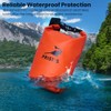 Pristis - Bolsa seca impermeable de 10 litros, ligera, flotante,