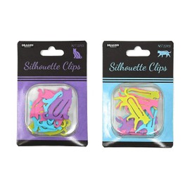 Cute Cat Clip Silhouette Clip Stay Walk Set