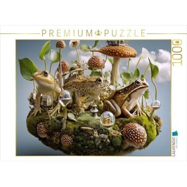 CALVENDO Puzzle Toad Magic in The Mushroom Kingdom | Size