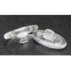 Primadonna Silicone Oval 13mm Nose Pads New Clear