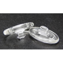 Primadonna Silicone Oval 13mm Nose Pads New Clear