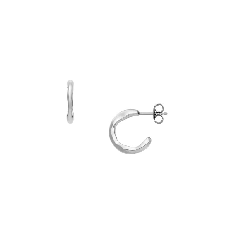 Skagen Women's Stainless Steel Stud Earrings, Stainless Steel, No Gemstone