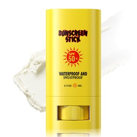 Sunscreen Stick SPF 50+, Invisible Sun Stick SPF 50 for Face & Body, Sun Cream Factor 50 Protect From UV Damages With Up To 8H Hydration - With Centella Hyaluronic Acid, Water Resistant, Non-Greasy