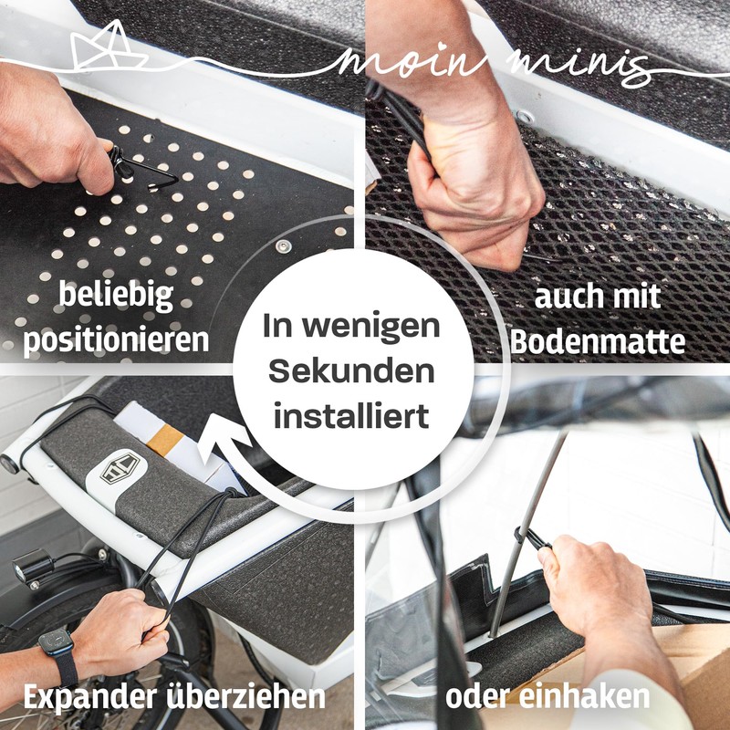 moin minis Luggage Net for Urban Arrow Family Cargo Bike