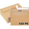 450 A7 Brown Kraft Invitation Envelopes – 5.25" x 7.25"