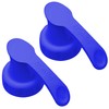 Topster Milk Top Pourers (Blue) - Milk Bottle Pourers for