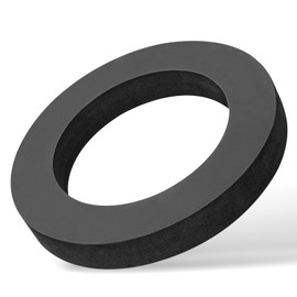 Sxkxm Z1200-NEOSEAL-GSKT-4 Bonded Neo Seal Closet Gasket Replacement Kits, Wall Hung Toilet Gasket 4", Neoprene Toilet Gasket for Well Rear Flush Toilets, Wall Hung Toilets