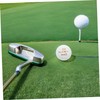 WHAMVOX 6pcs Durable Golf Practice Balls Reliable Training Supplies for