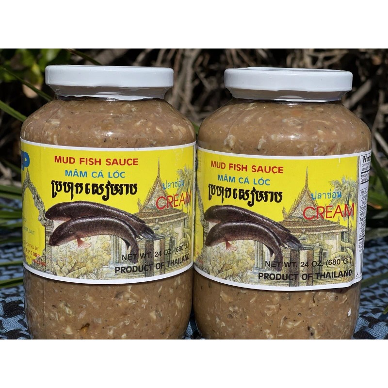 NP mud fish sauce Cream NP (Prahok) 3 Jars of