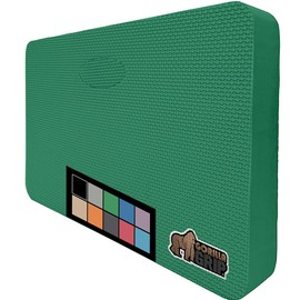 Gorilla Grip Extra Thick Kneeling Pad, Supportive Soft Foam Cushioning for Knee, Water Resistant Construction for Gardening, Bathing Baby, Workout Supplies, Lightweight, Garden Work Gifts, Grass