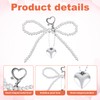 Pearl Keychains for Women, Cute Bow Keychain Pearl Bow Keychain