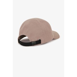 Fred Perry Mens Womens Unisex HW6726 Classic Pique Baseball Cap Hat in Dark Pink & Black One Size