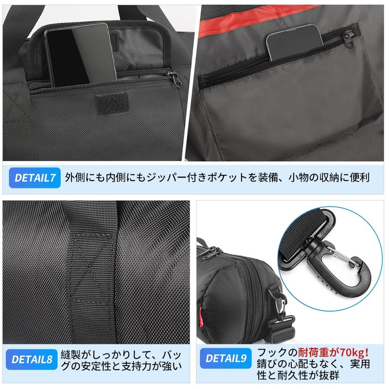 Hemmotop Tripod Case 100cm Diameter 18cm Superior Zipper and Fastener,