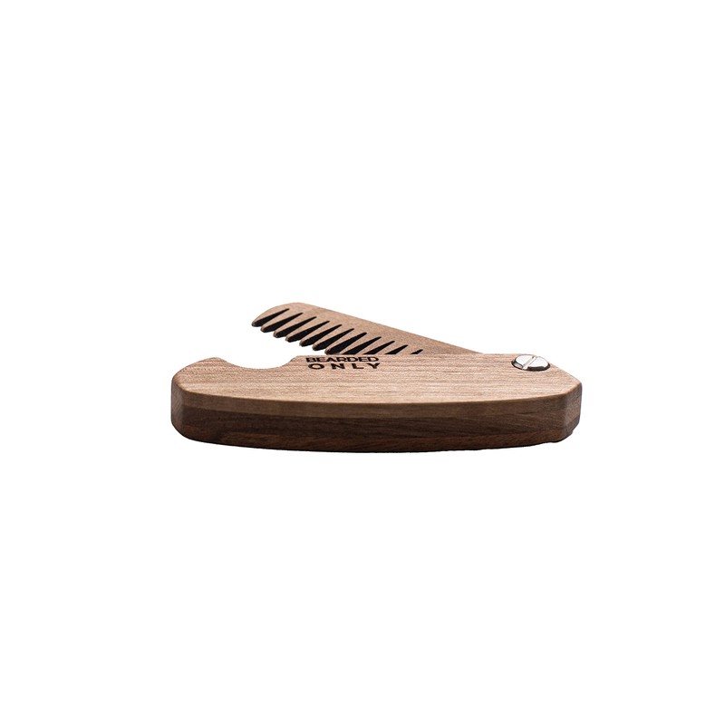 Enjoy The Wood Wooden Beard Comb Walnut 98 x 36