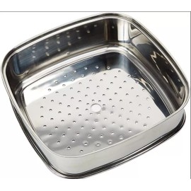 Copper Chef 2 In 1 Stackable Steamer Pan Extender Ring & Tray