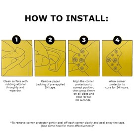 Corner Protector for Baby (8 Pack), Safety Silicone Corner Guards – Childproof Protectors for Sharp Table & Furniture Edges, Soft & Non-Toxic, Easy Installation, Fits All Surfaces – White