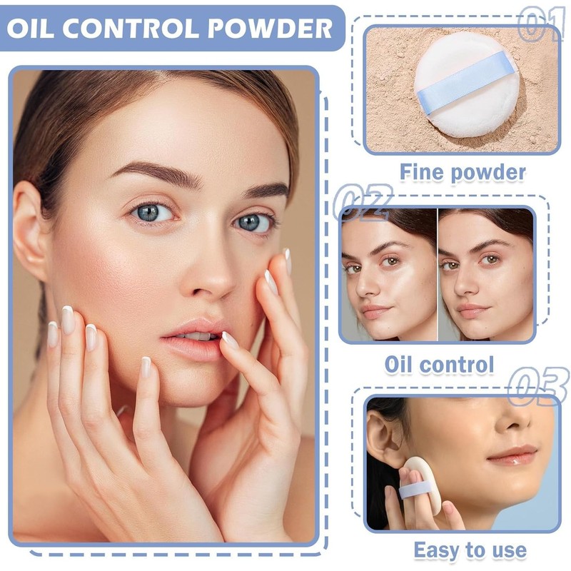Polvos Compactos Maquillaje Matte Pressed Powdern Polvos Fijadores Maquillaje Facial
