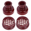 Operitacx 4Pcs Non Stick Donut Mold Round Pineapple Shape Baking