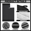 Purpeak 37 Pcs Black Kitchen Decor and Accessories Set Include