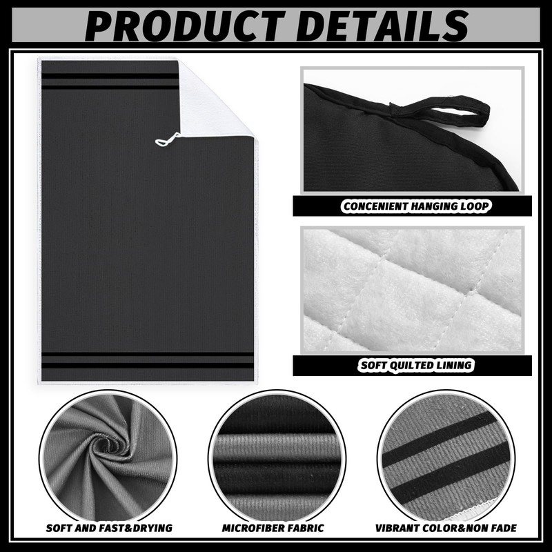 Purpeak 37 Pcs Black Kitchen Decor and Accessories Set Include