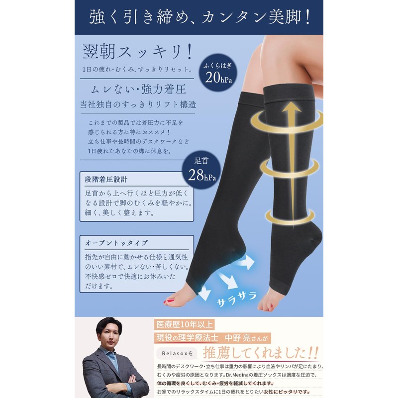 Dr.Medina Compression Socks, Recommended by Physical Therapists, Compression Socks, Elastic