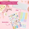 Planner Stickers - 12 Montths & 14 Sheets Journal Stickers