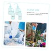 Mipcase 4Pcs Eyelashes Washing Bottles Portable Squeeze Bottles for Precise