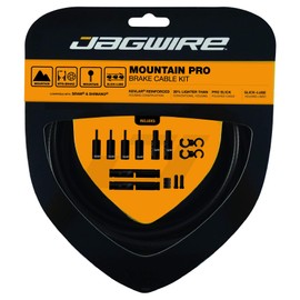 Jagwire PCK409 Pro Mountain Brake Cable Kit, Stealth Black, TU EU