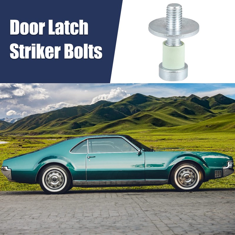 ACROPIX Car Door Latch Lock Striker Bolts Fit for GMC