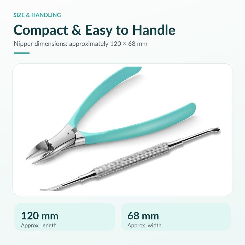 Ingrown Toenail Clipper – Stainless Steel Heavy Duty Nail Nipper