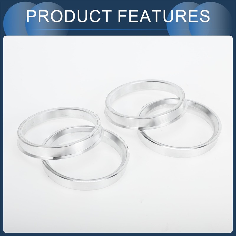 INFINAUTO Hub Centric Rings, 56.1mm ID to 64.1mm OD Vehicle