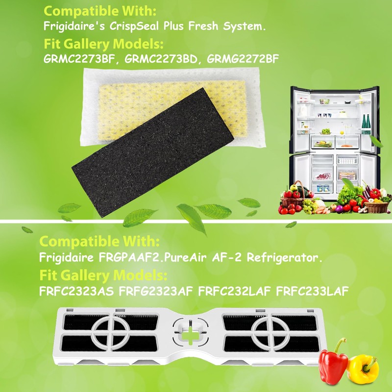2 Pack PK-2 Produce Keeper Plus (FRPAPK2RF) and RAF-2 Air