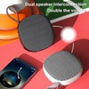 Portable Golf Speaker IPX6 Waterproof Dustproof Premium Stereo Bass BT5.3