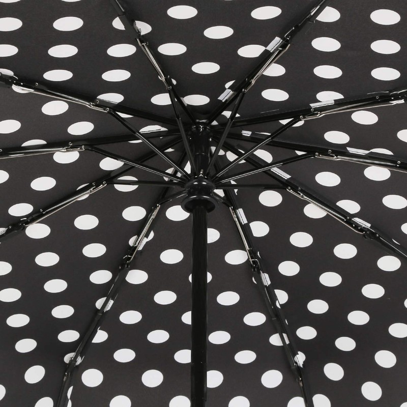 Agaric Cute Polka Dots Umbrella Compact Travel Umbrella - 10