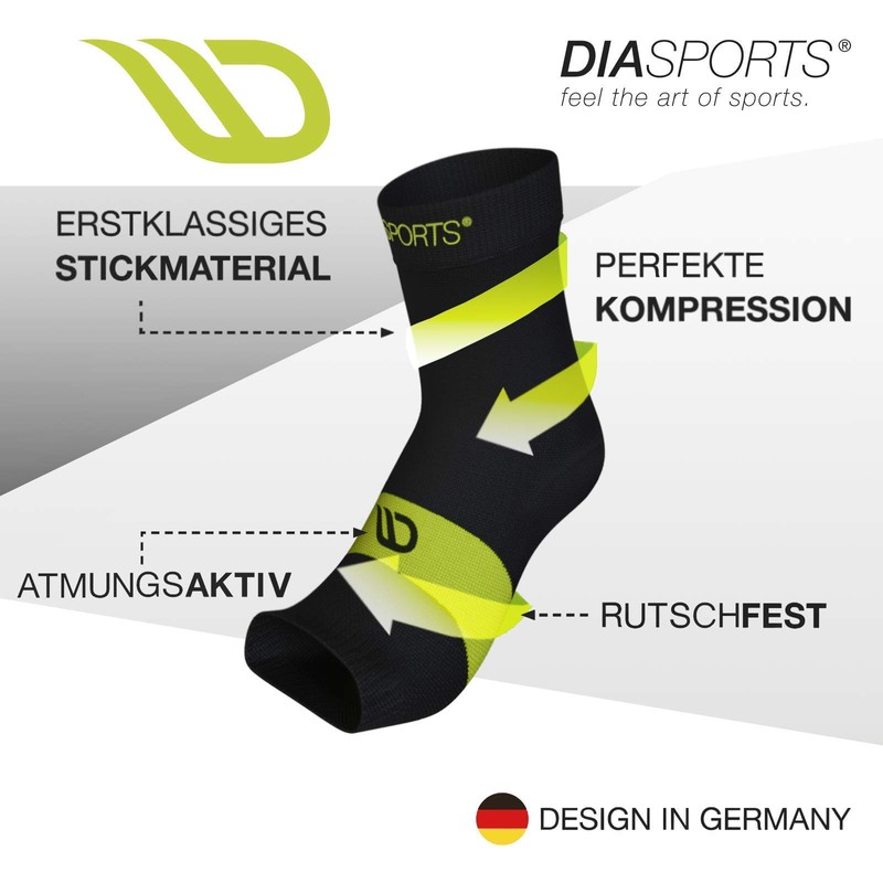 Sankles Foot Bandage for Men and Women (2 Pairs) -