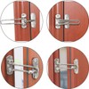 SAISN Door Latch Guard Lock, Front Door Swing Bar Lock