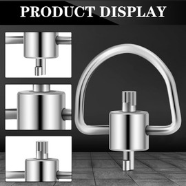 lizenoz HVAC Locking Cap Key, Versatile Tool designed compatible Locking Key HVAC Tamper Resistant Multi Key for HVAC 410A and R22 for Refrigerant Safety Caps（1pcs）