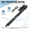 JQDML 12V Linear Actuator 176lbs/800N 0.78"/s High Speed Linear Actuator