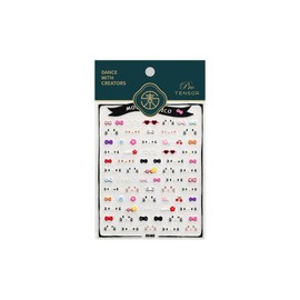 Tensor sticker No. 69 (cat expression), 1 set, 1 sheet / 텐서스티커 69번 (고양이표정), 1세트, 1매