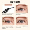Cluster Lashes QUEWEL Individual Eyelashes 168 Pcs Lash Clusters Thin