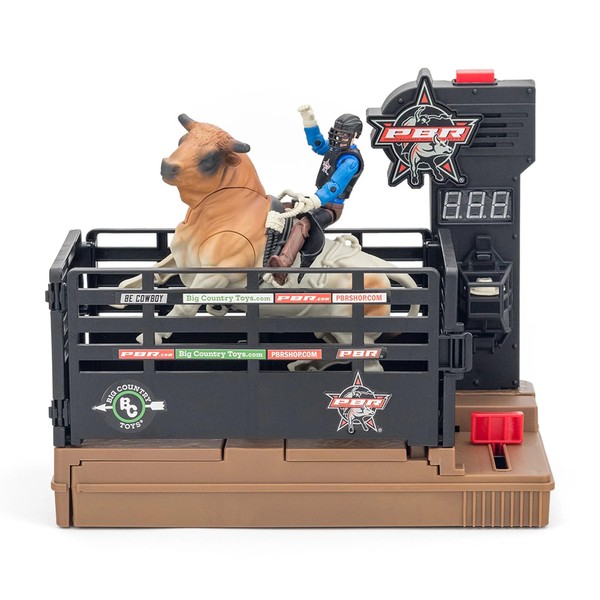 Big Country Toys PBR® Bucking Bull & Rider Playset –