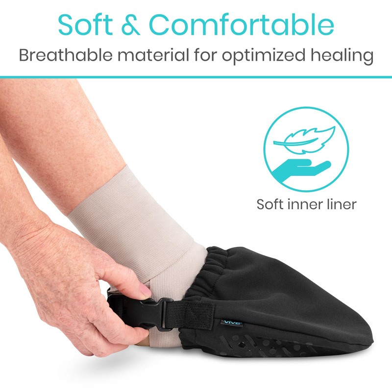 Vive Cast Sock Cover for Foot - Soft Toe Protector