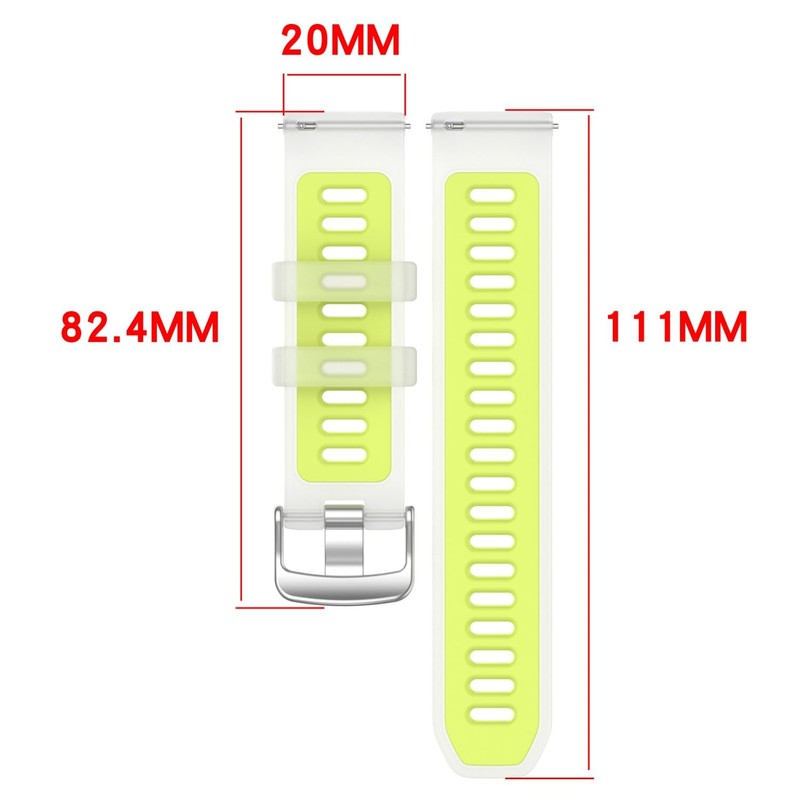 20MM Watch Band Compatible with Garmin Forerunner 570 42MM/ Vivoactive