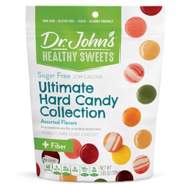 Dr. John’s Sugar Free Candy, Healthy Hard Candy with Zero Sugar, Low Calorie Snacks, Keto Friendly, Vegan, Gluten Free, Ultimate Collection, 24 Count, 3.85 OZ