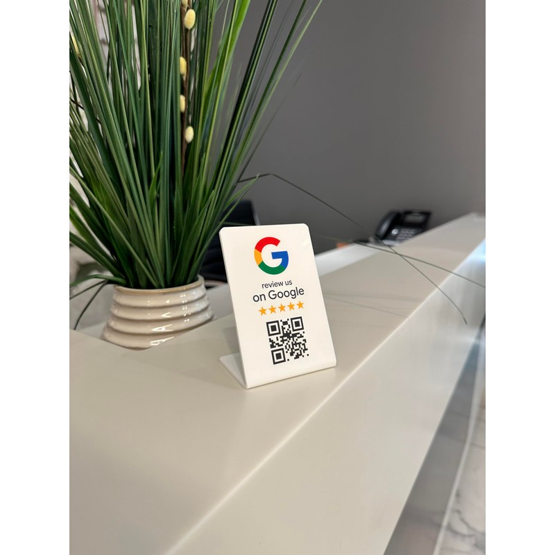 ProsperQR - Google Review Stand - NFC & QR Code,
