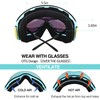 DIZOKIZO Ski Goggles Magnetic Replaceable Lens Snow Goggles for Men