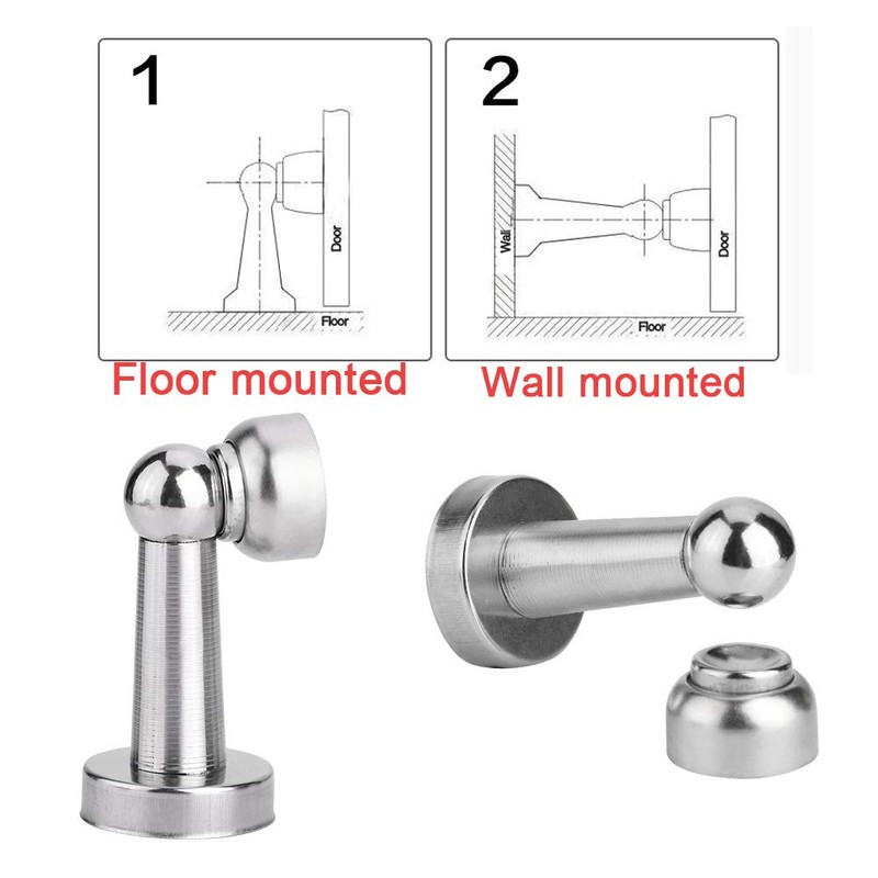 Tope magnético para puerta, tapón magnético para puerta Tiberham, soporte