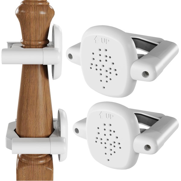 2 PCS No Hole Stairway Baby Gate Mounting Kit, Baby